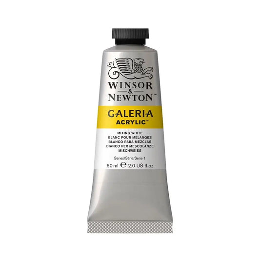Winsor & Newton Galeria Acrylic Colour Tube Loose, 60ml, Mixing White
