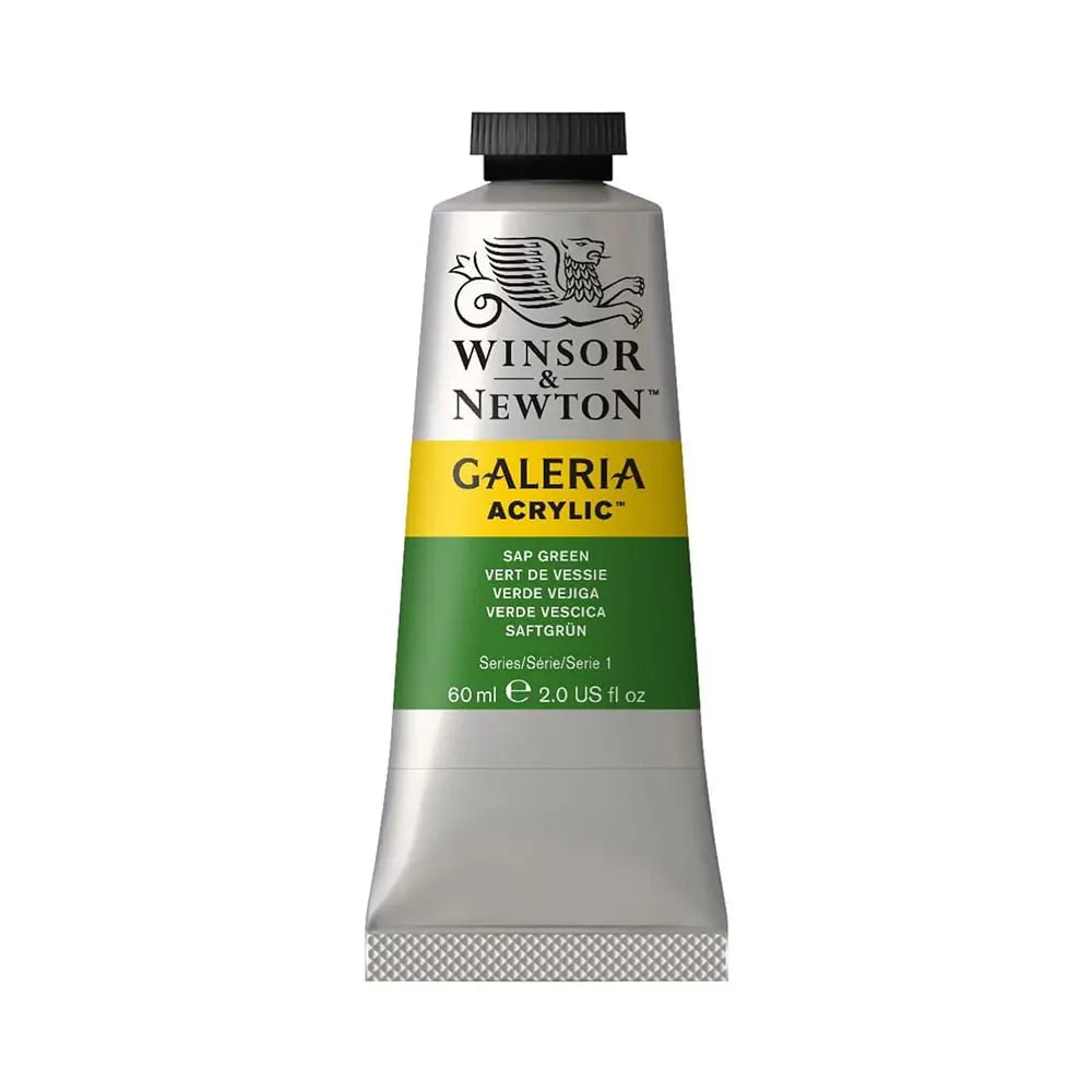 Winsor & Newton Galeria Acrylic Colour Tube Loose, 60ml, Sap Green