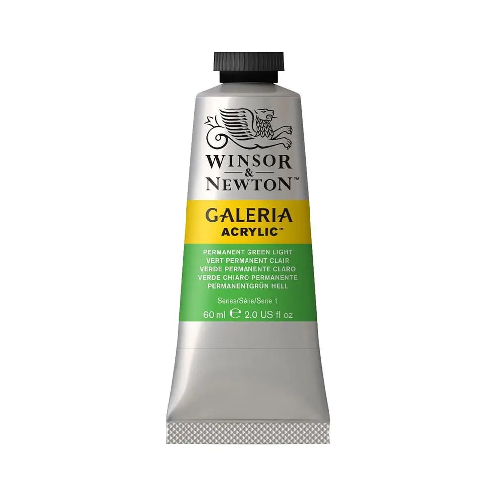Winsor & Newton Galeria Acrylic Colour Tube Loose, 60ml, Permanent Green Light