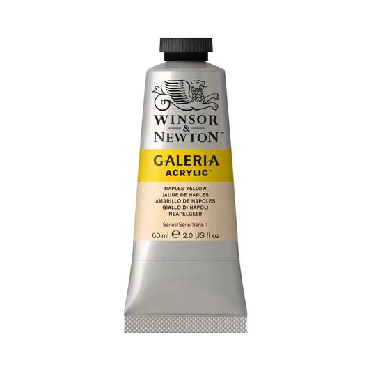 Winsor & Newton Galeria Acrylic Colour Tube Loose, 60ml, Naples Yellow