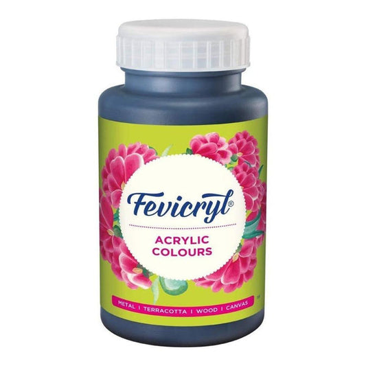 Pidilite Fevicryl Acrylic Colour 500ml, Black-02