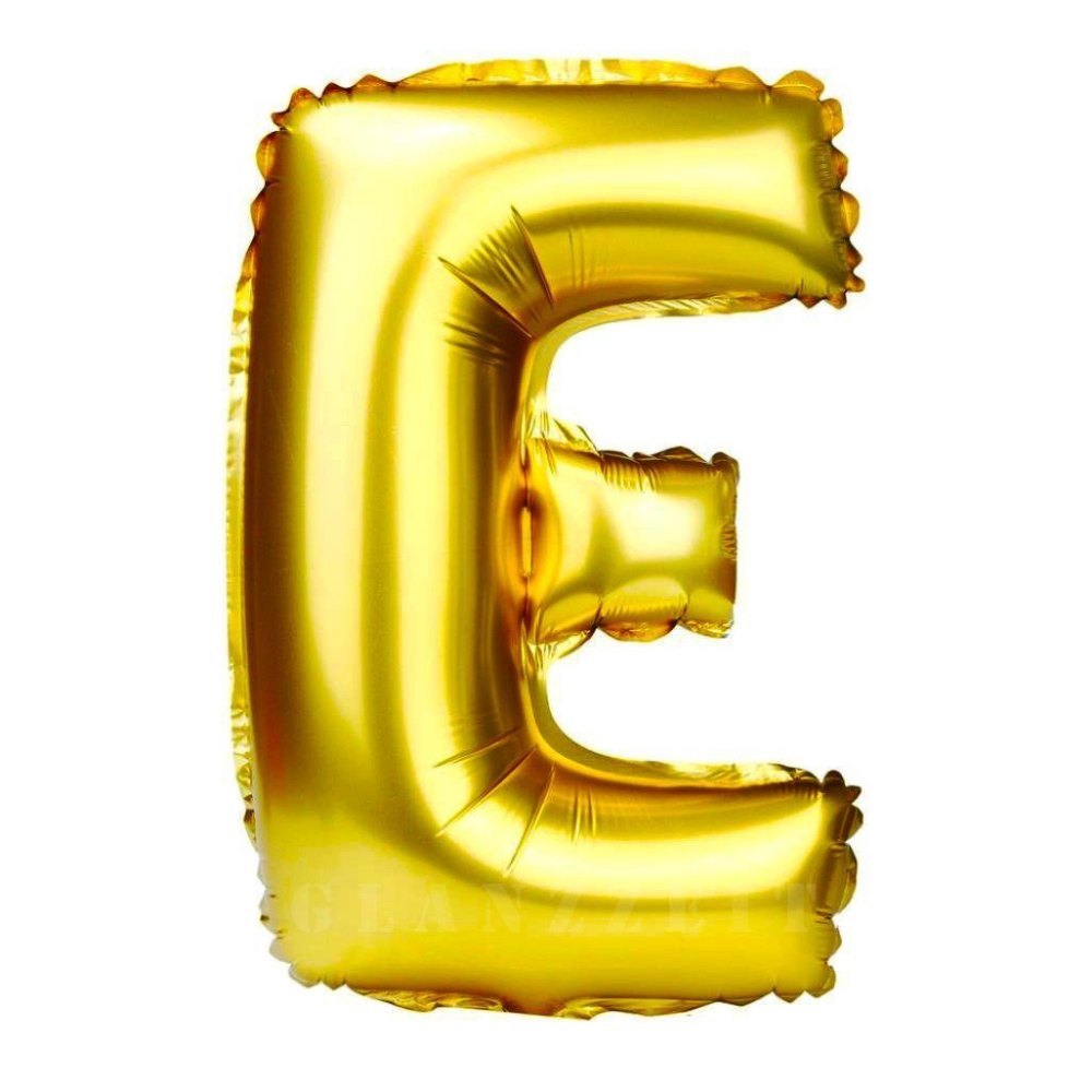 Alphabet Foil Balloon 16 inches, Letter E
