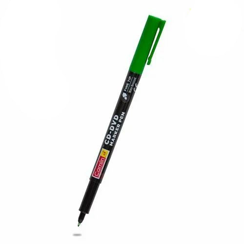 Camlin fine tip permanent marker, green