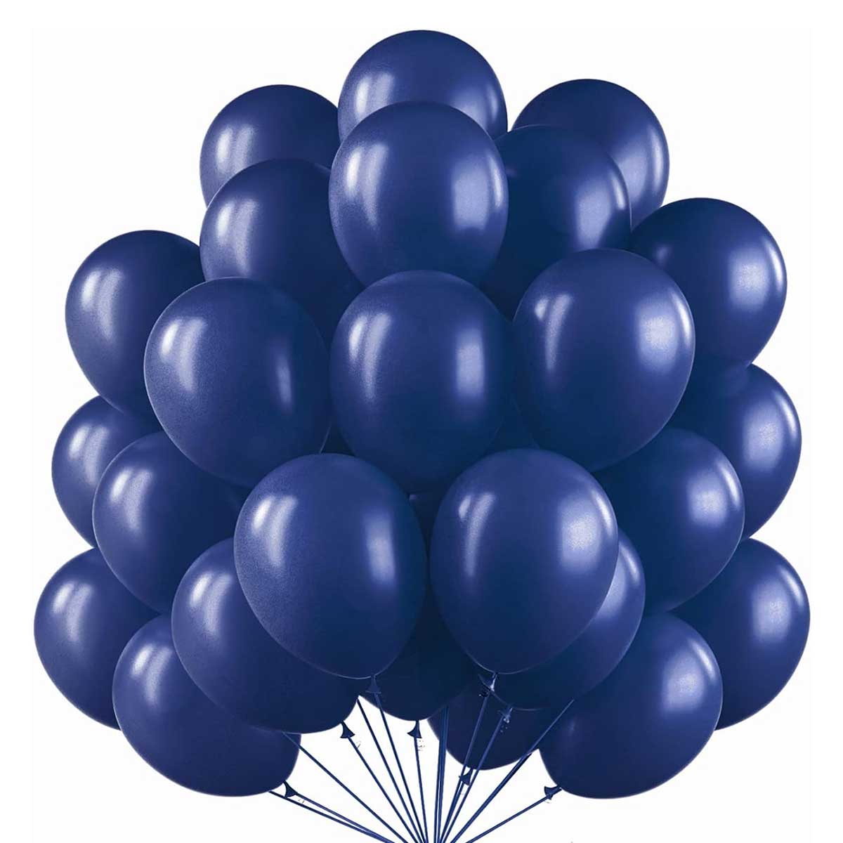 Balloons Pack, 50pc, Dark Blue