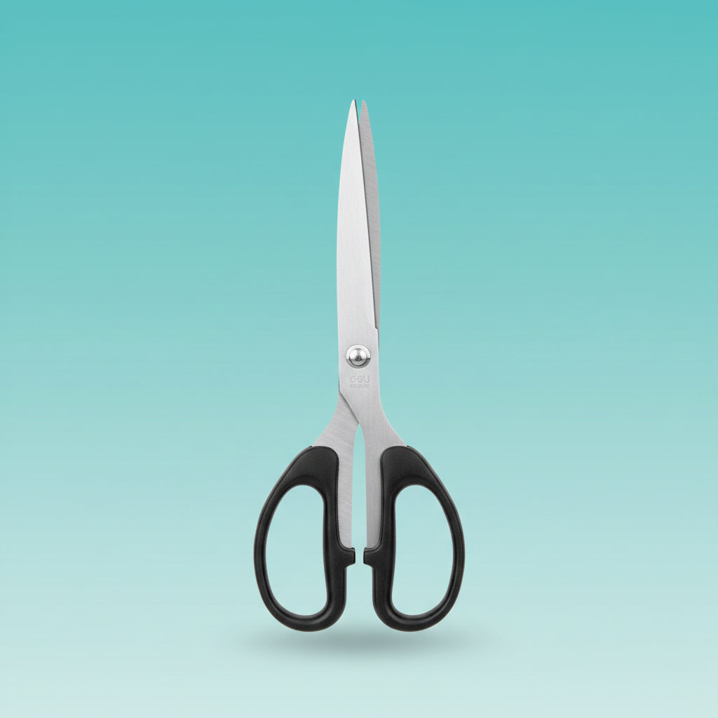 Deli Classic Type stainless steel scissors, 210mm, #M611