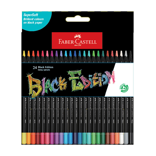 Faber-Castell Black Edition Pencils 24 Shades