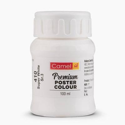 Camel Student Poster Colour 100ml bottle in white shade 348