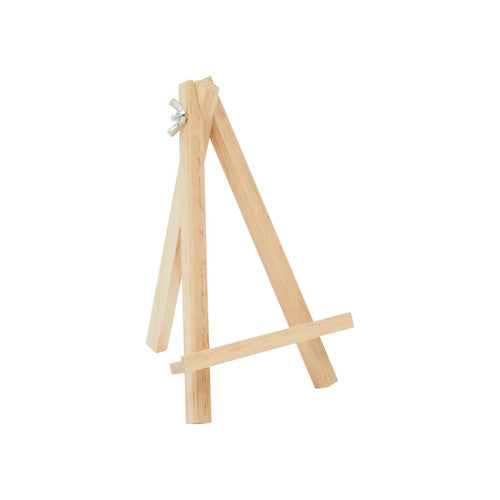 6 inch wooden easel with adjustable screw, #6ESC