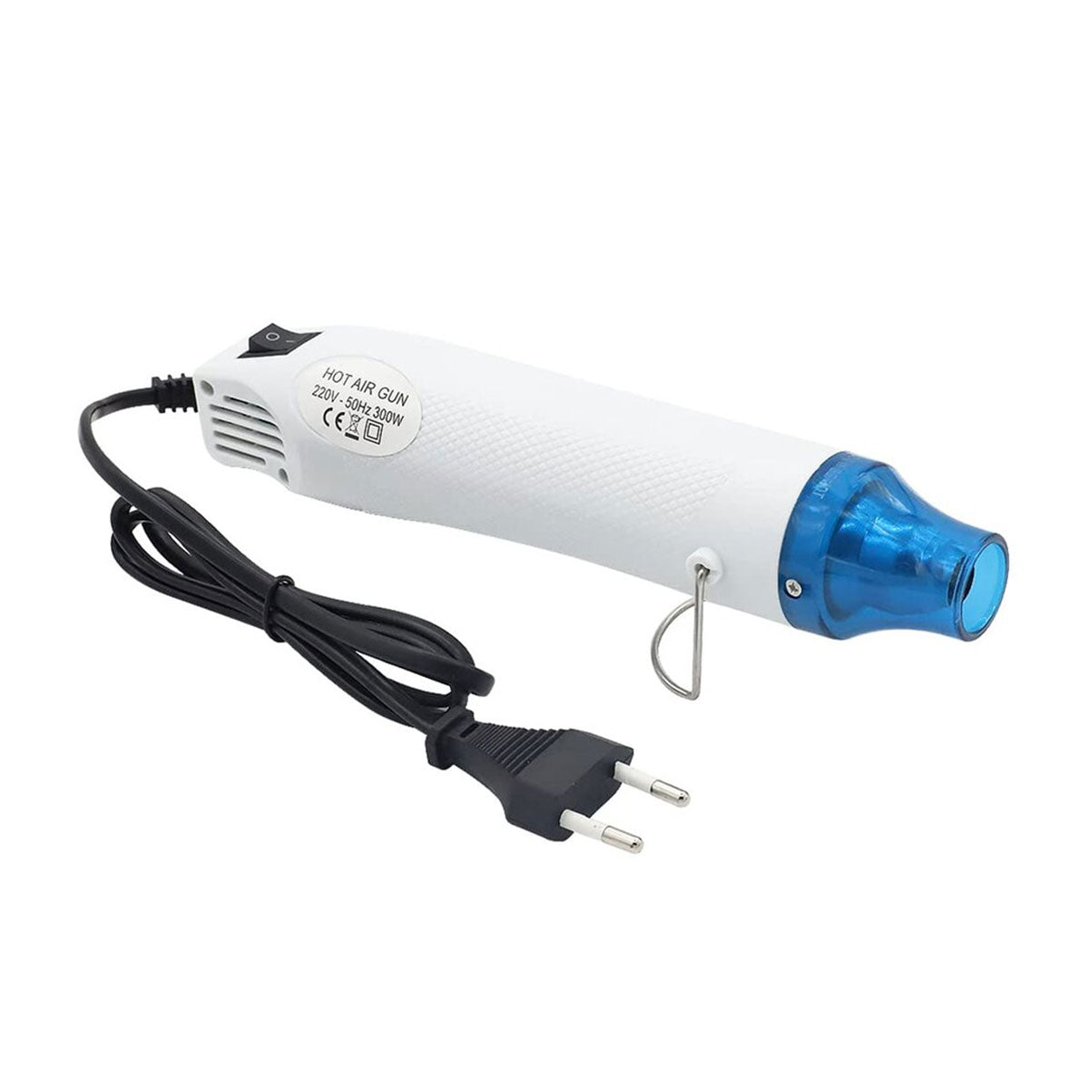 Compact heat gun tool for resin art bubble removal