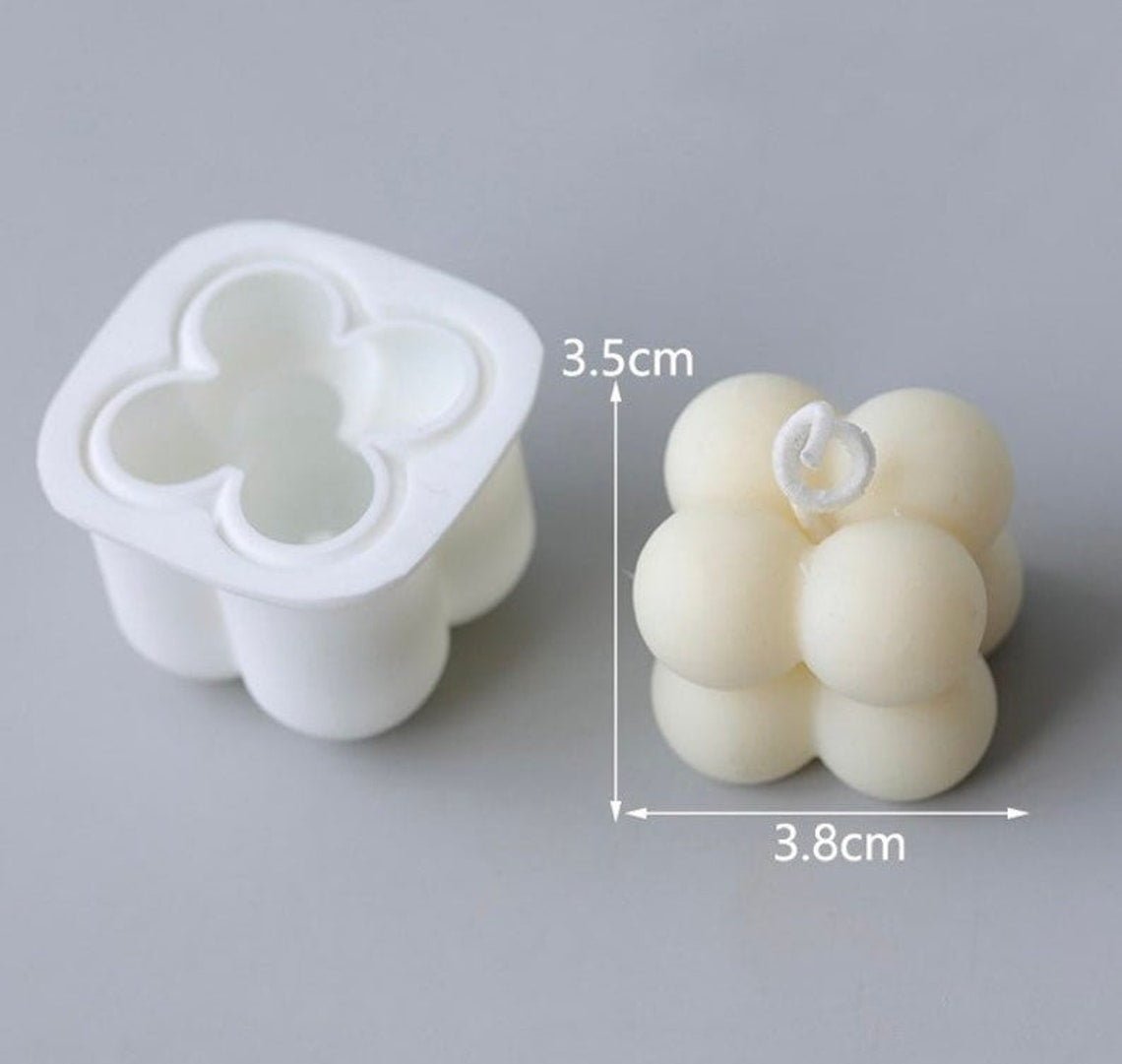 TRC Silicone Mould Candle Bubble 2x2 #DYF6733