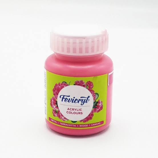Pidilite Fevicryl Acrylic Colour 100ml, Pink-18