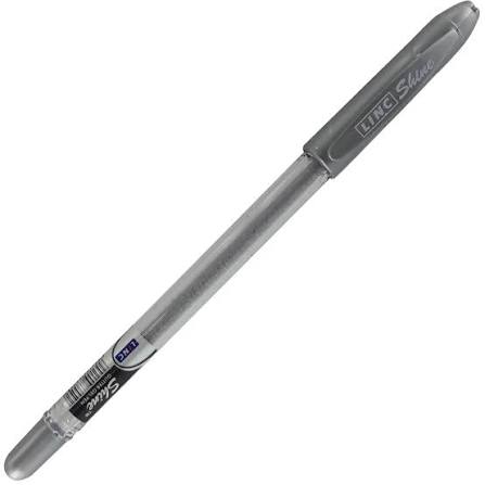 Linc glitter gel pen, silver ink
