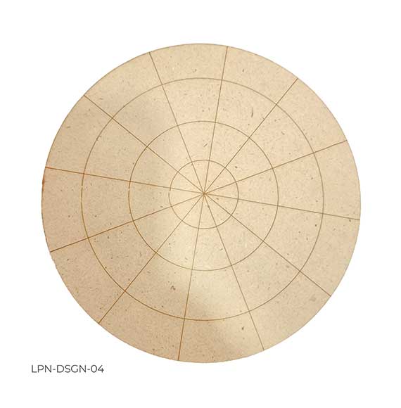 Premarked MDF 8 inches #DSGN04