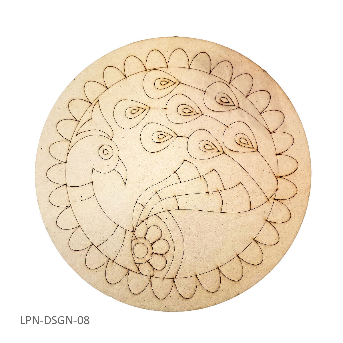 Premarked MDF 8 inches #DSGN08