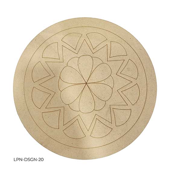 Premarked MDF 10 inches #DSGN20