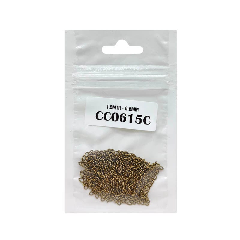 Metal Chain Vintage 1.5mtr #CC0615C