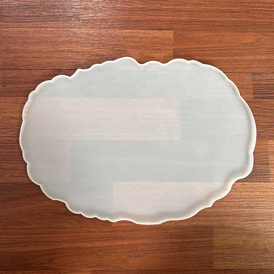 Silicone Mould Oval Agate Tray 9x13 inches