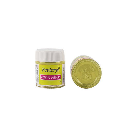 Fevicryl Acrylic Colour Loose, 15ml, Yellow Ochre-26