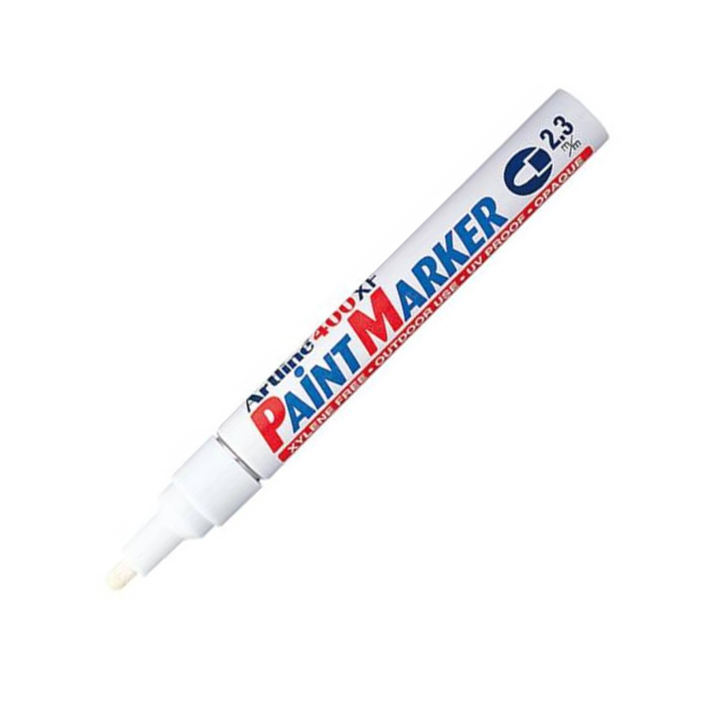 Artline Paint Marker, Xylene Free, 2.3mm, White