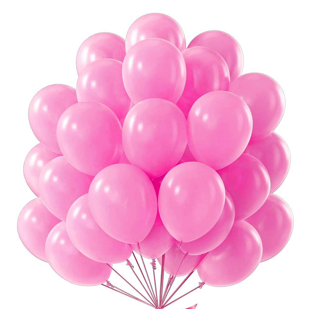 Balloons Pack, 50pc, Pink