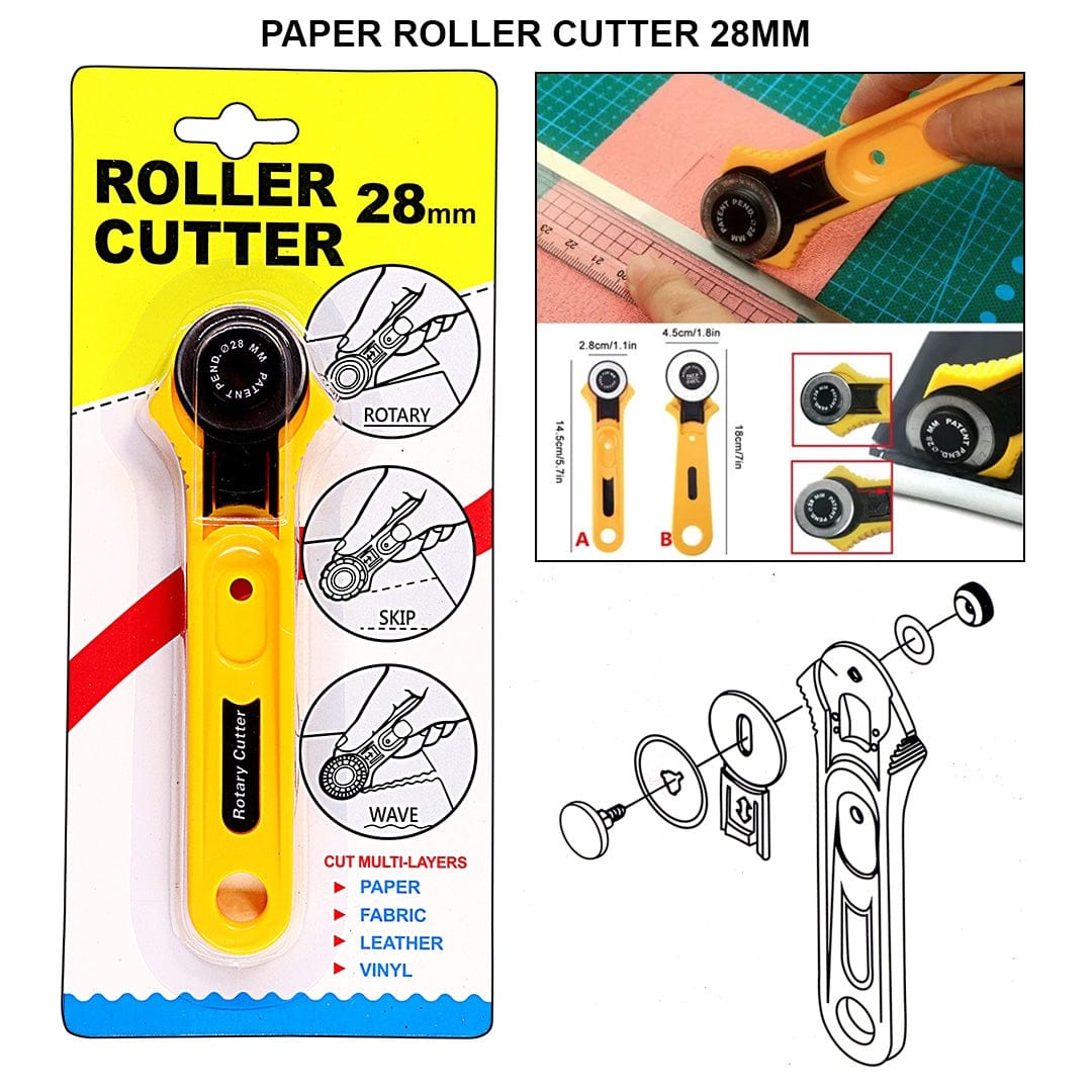 TRC Roller Cutter 28mm #RC28MM