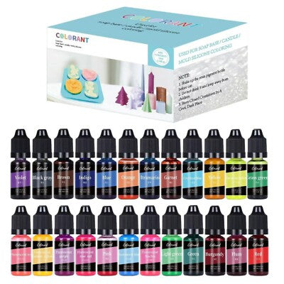 TRC Colorant Candle Pigments 24 Shades