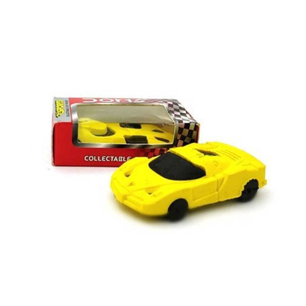 Doms sports car shaped eraser for pencil box