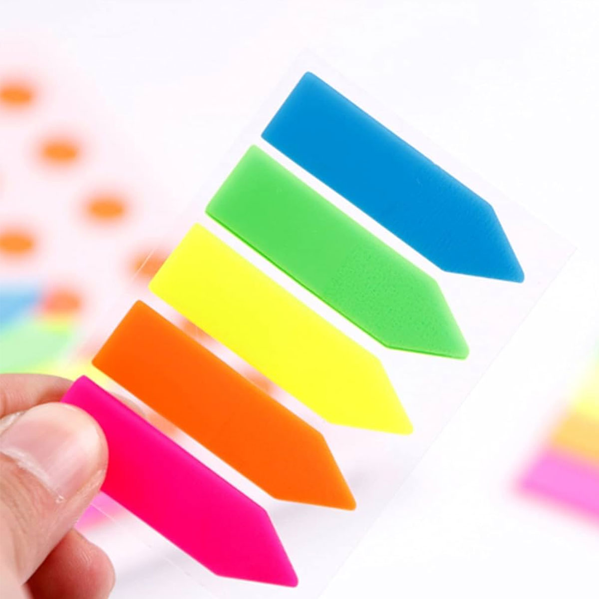 Wisdom Sticky Notes Coloured, Arrow Shape