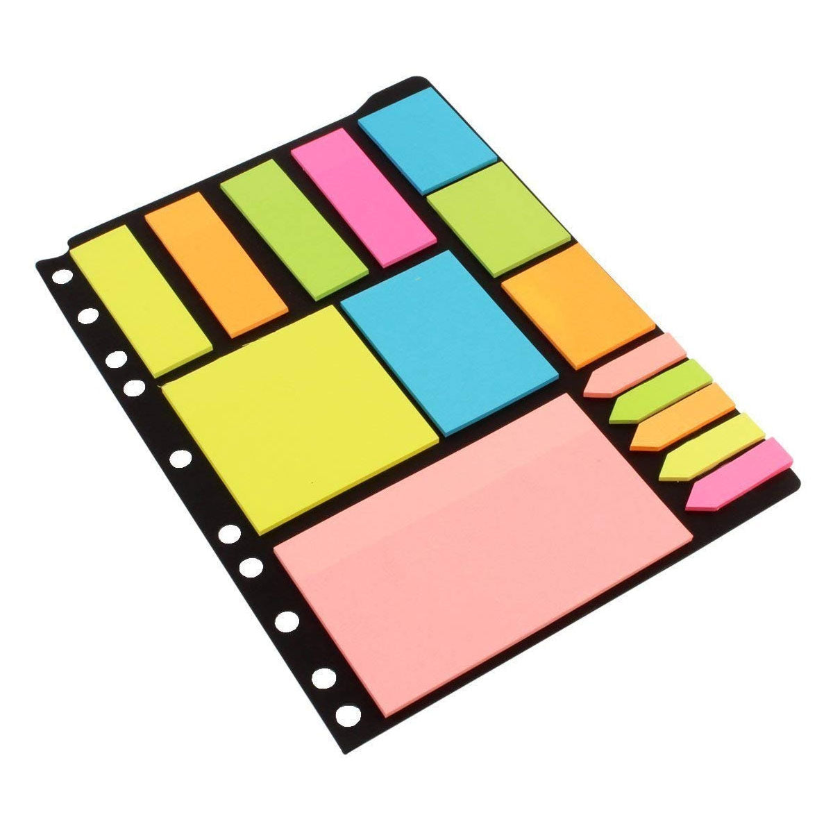 Sticky Notes Coloured Combo, Multiple Sizes
