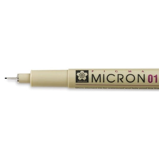 Sakura Pigma Micron Pen, Black, 0.25mm, 01