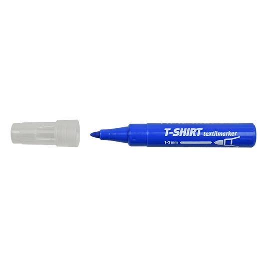 Ico T-Shirt Textile Fabric Marker, Blue