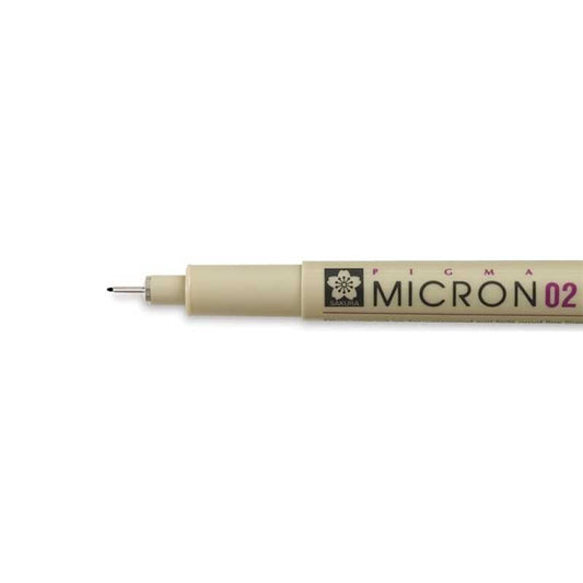 Sakura Pigma Micron Pen, Black, 0.3mm, 02