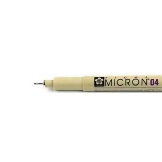 Sakura Pigma Micron Pen, Black, 0.4mm, 04