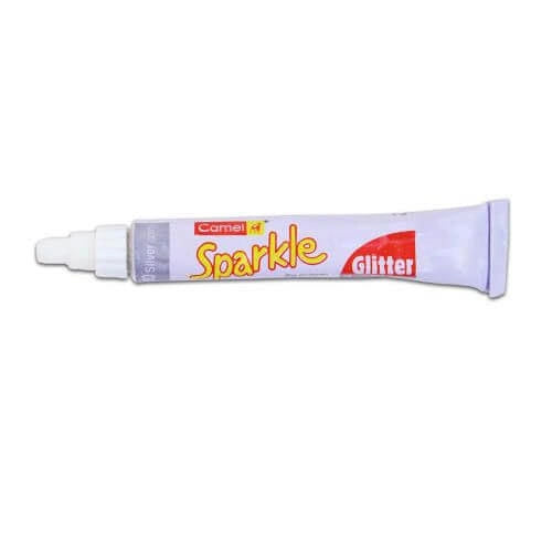 Camel Sparkle Glitter Tube 15ml, Silver-160