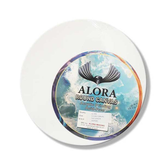 Alora Stretched Canvas 10x10 inches