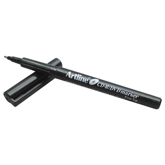 Artline Permanent Marker, Fine Tip, Black