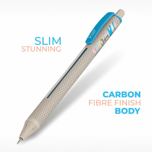 Flair Yolo Clickers Ball Pen, Blue