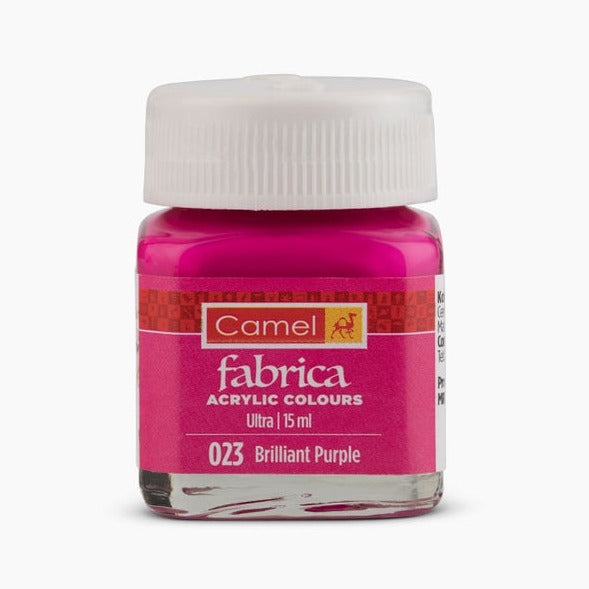 15ml tube of Camel Brilliant Purple acrylic paint