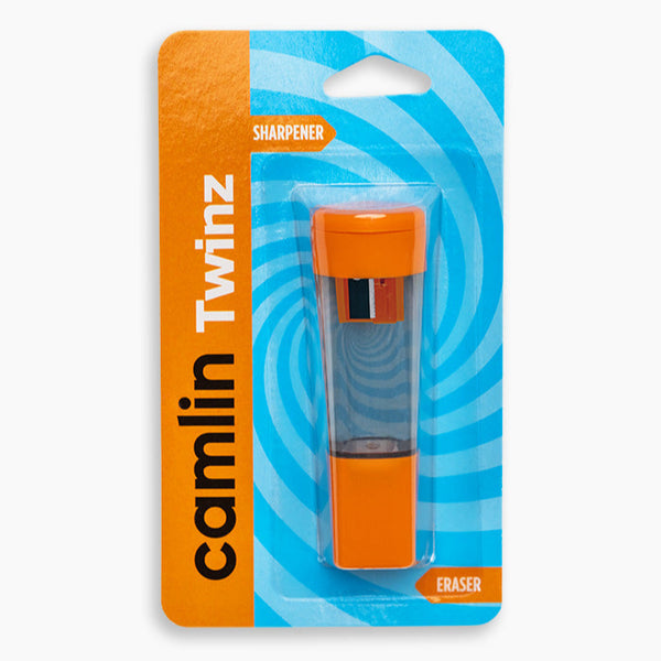 Camlin Twinz eraser and sharpener combo tool