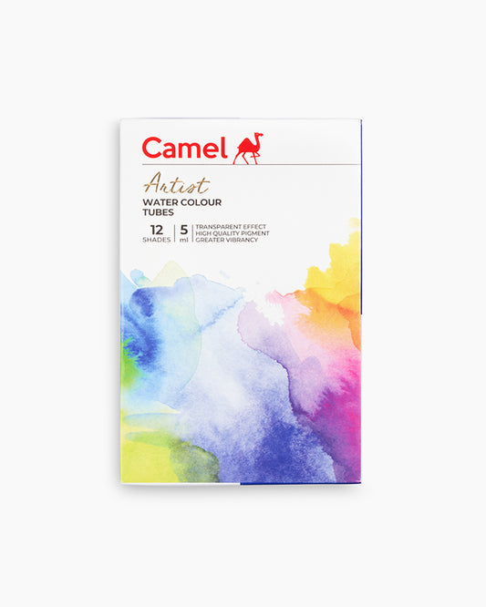 Camel Water Colour Tubes, 12 Shades