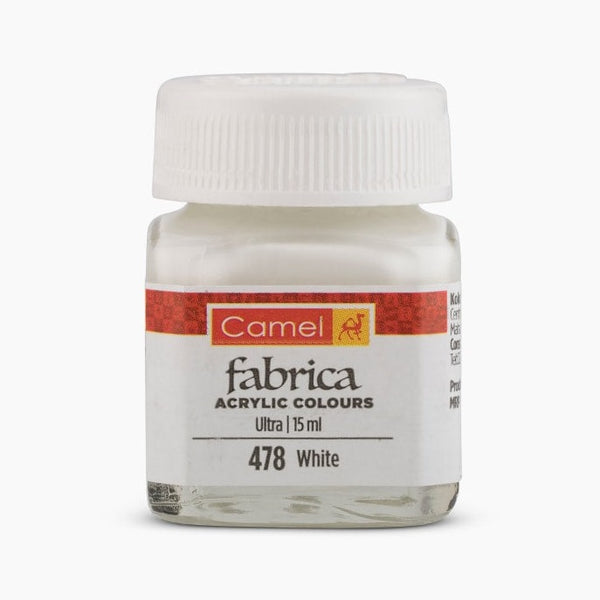 Camel Acrylic Colour 15ml tube in White-478 shade