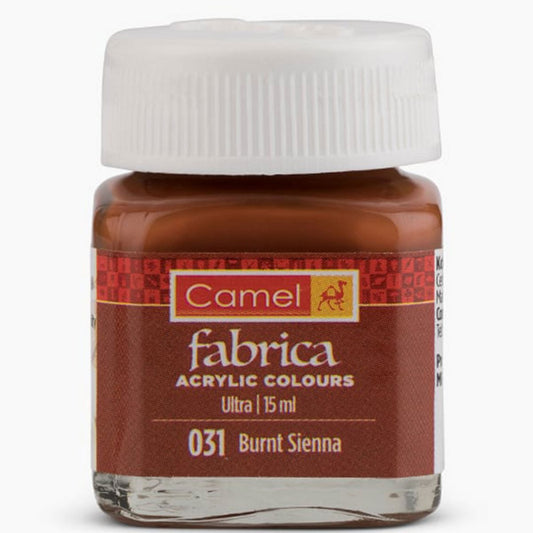 Camel Acrylic Colour Loose, 15ml, Burnt Sienna-031