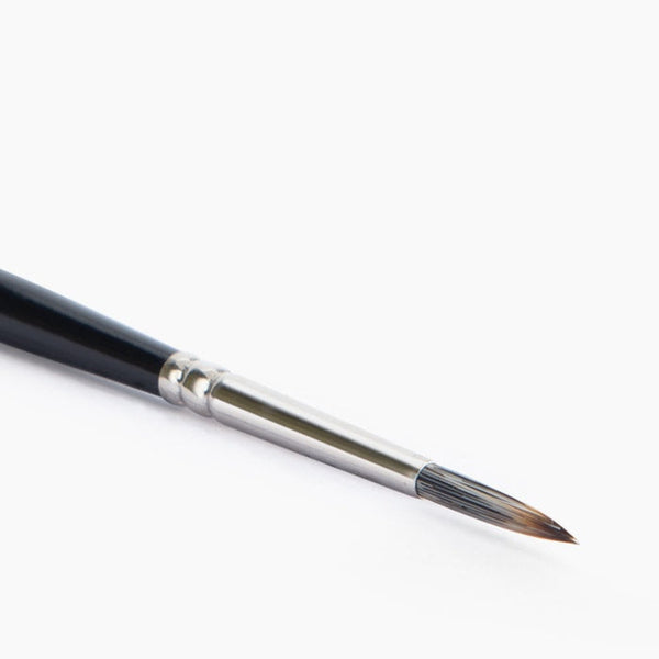 Camel Brush Series 68, black bristle, No. 6