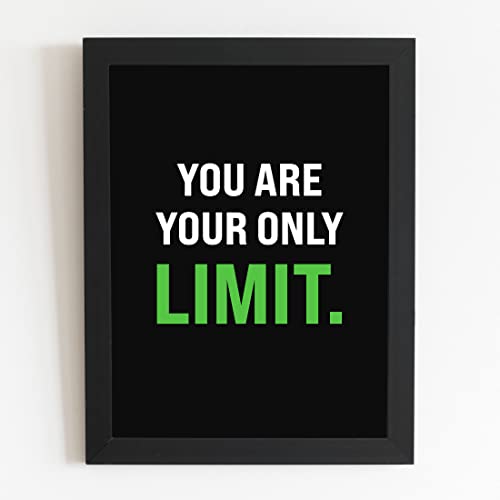 Craftolive Motivational You Are Your Only Limit Wall Frame - PSTRN48