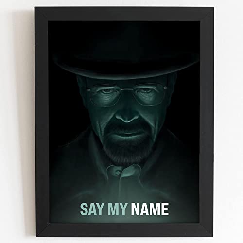 Craftolive Breaking Bad Inspired Say My Name Dialogue Wall Frame -PSTRN66