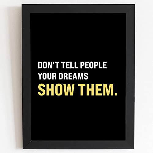 Craftolive Motivational Dream Wall Frame - PSTRN57