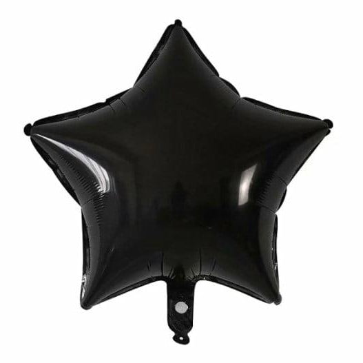 LD Foil Ballon 16 inches, Star, Black