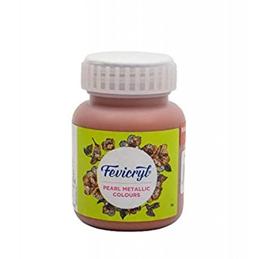 Pidilite Fevicryl Acrylic Colour 100ml, Pearl Metallic Bronze-355