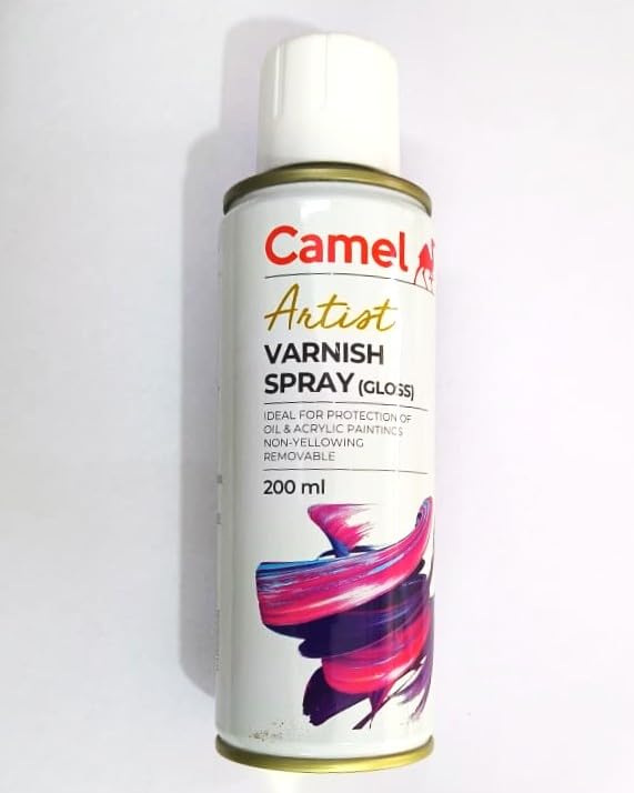 Can of Camel Artist Varnish Spray, 200ml