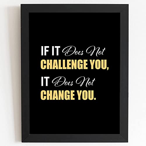 Craftolive Motivational Change Wall Frame - PSTRN58